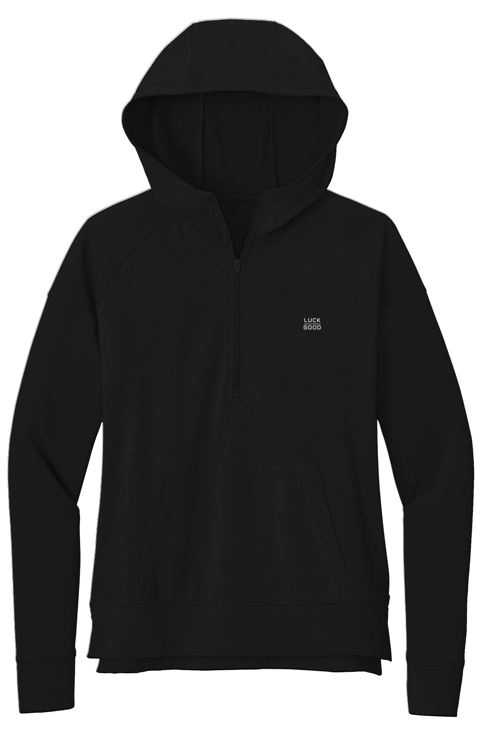 Womans Stretch 1/2 Zip Hoodie