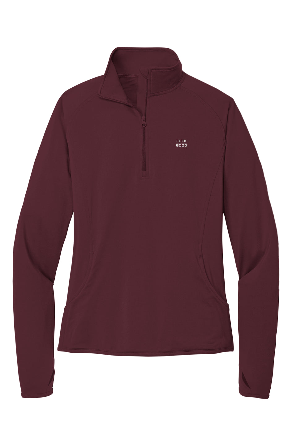 Womens Sport Wick 1/4 Zip Pullover