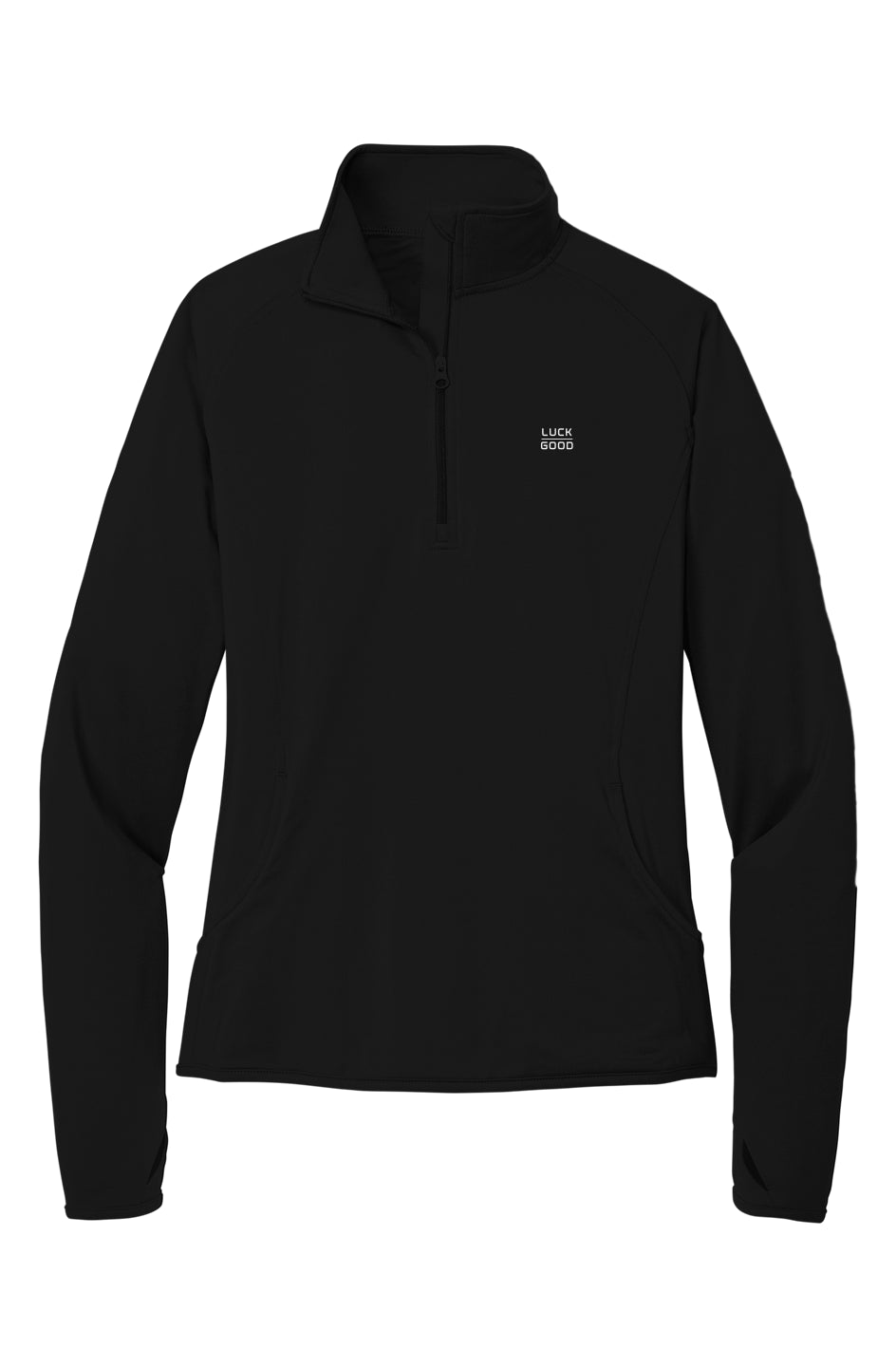 Womens Sport Wick 1/4 Zip Pullover