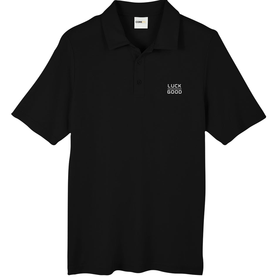 Mens Fusion ChromaSoft Polo- Luck over Good