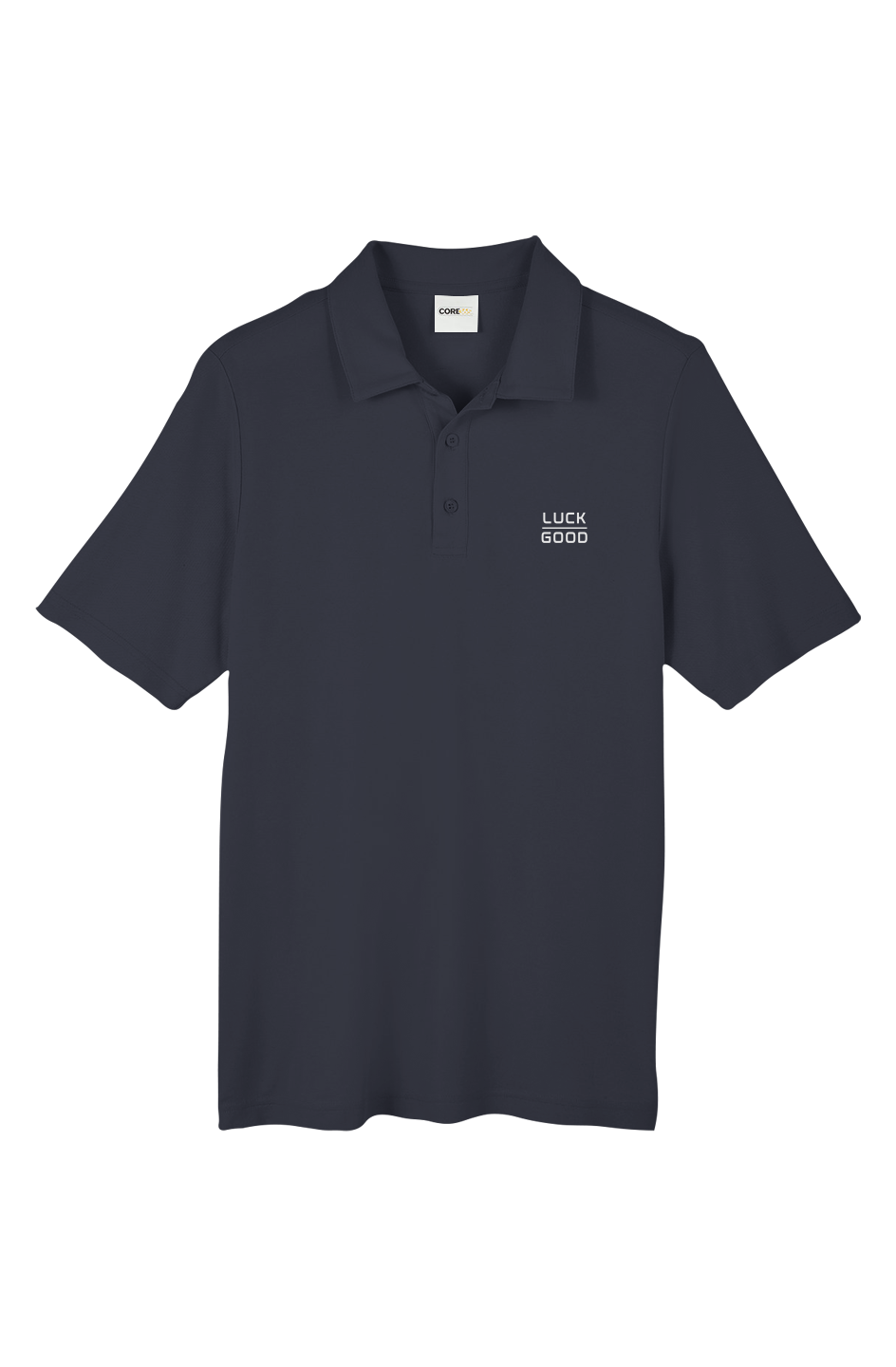 Mens Fusion ChromaSoft Polo- Luck over Good